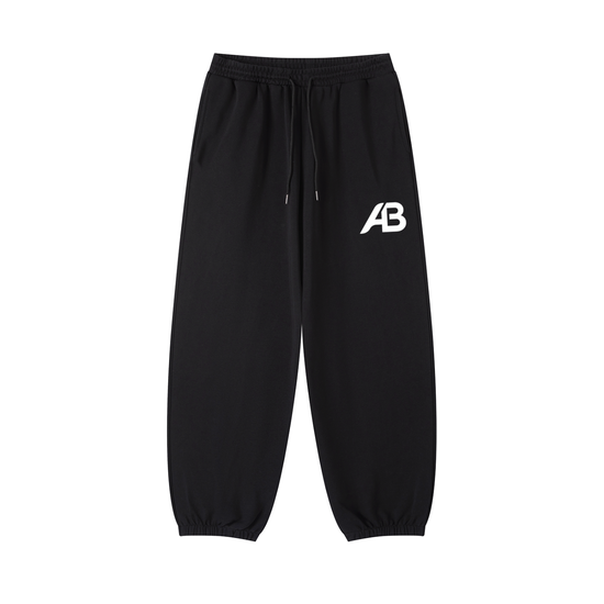 Always Ballin White Logo Sweatpants
