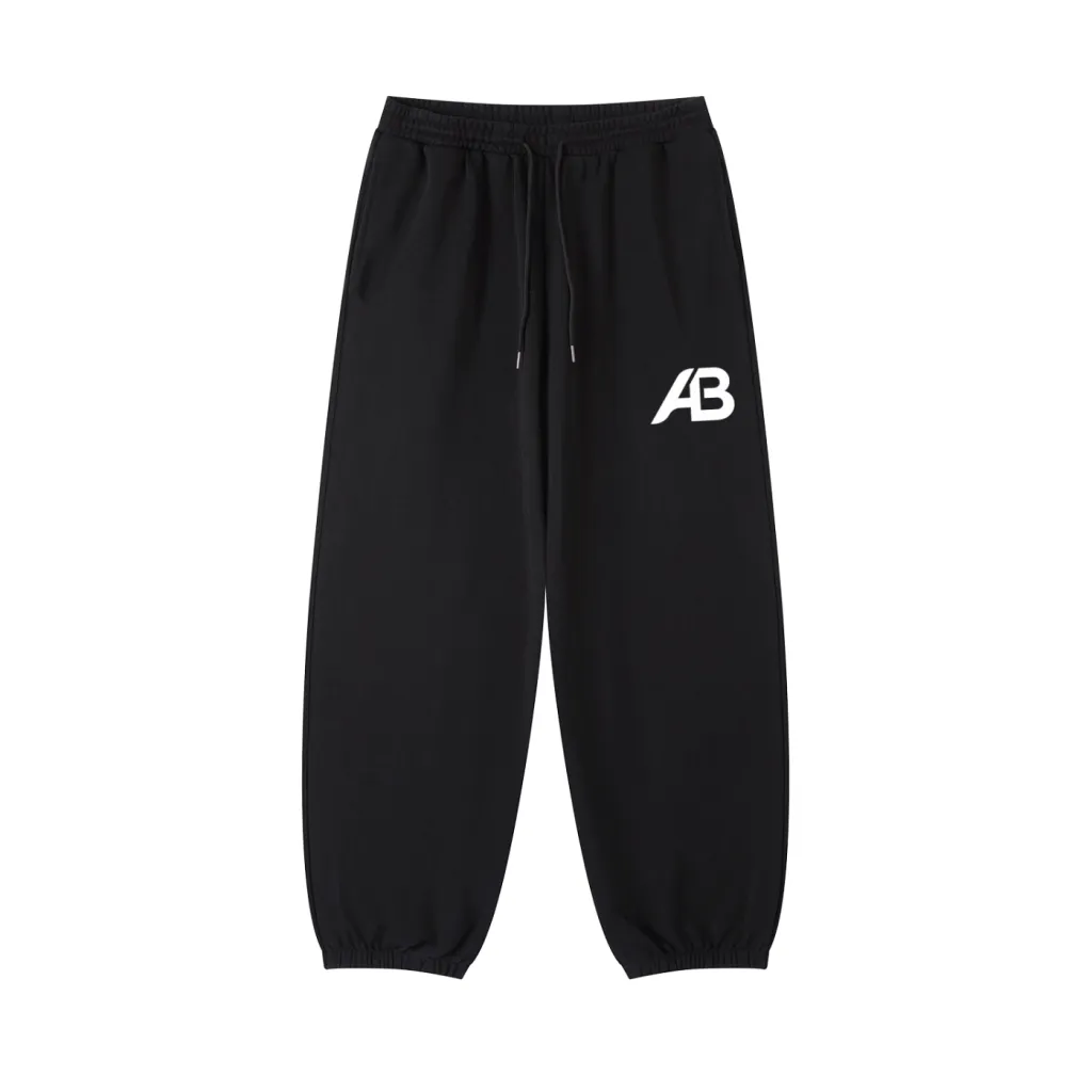 Always Ballin White Logo Sweatpants