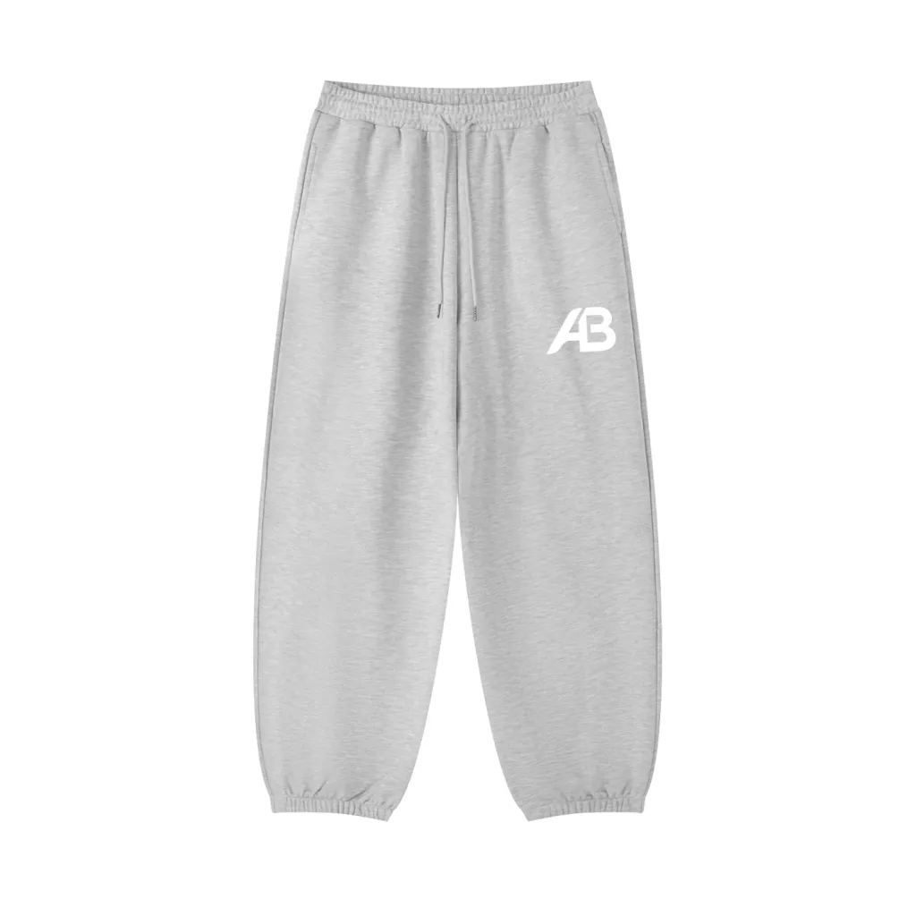 Always Ballin White Logo Sweatpants